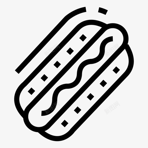 热狗热狗三明治牛肉热狗图标svg_新图网 https://ixintu.com 热狗 热狗三明治 热狗酸味 牛肉热狗 美式热狗
