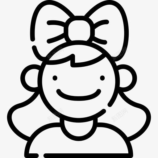 生日女孩24岁生日直系图标svg_新图网 https://ixintu.com 24岁生日 生日女孩 直系