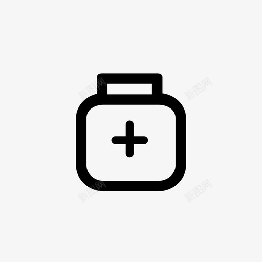 保健箱设备医疗图标svg_新图网 https://ixintu.com 保健箱 助产士 医疗 设备