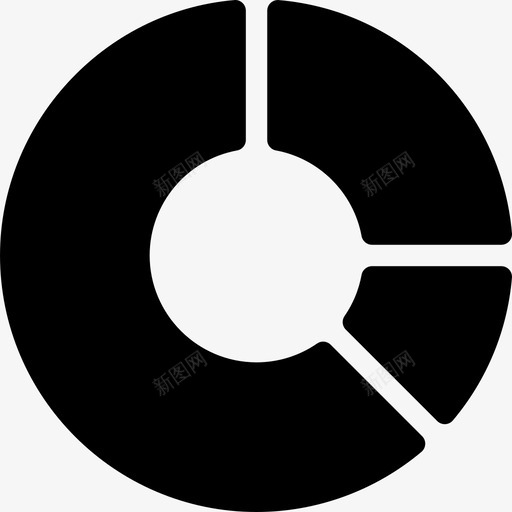 甜甜圈图表图表信息图2填充图标svg_新图网 https://ixintu.com 图表信息图2 填充 甜甜圈图表