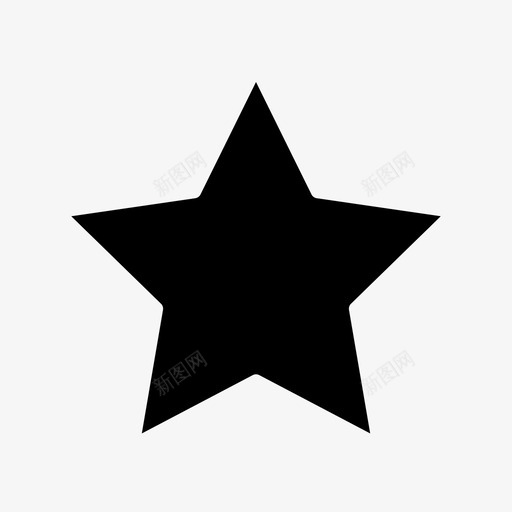 星星最爱基本图标svg_新图网 https://ixintu.com 基本图标 星星 最爱