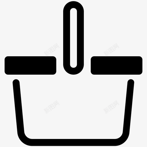 购物篮购买网上购物图标svg_新图网 https://ixintu.com 商店付款 网上购物 购买 购物篮