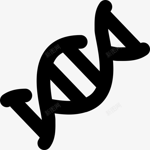 Dna医疗保健3填充图标svg_新图网 https://ixintu.com Dna 医疗保健3 填充