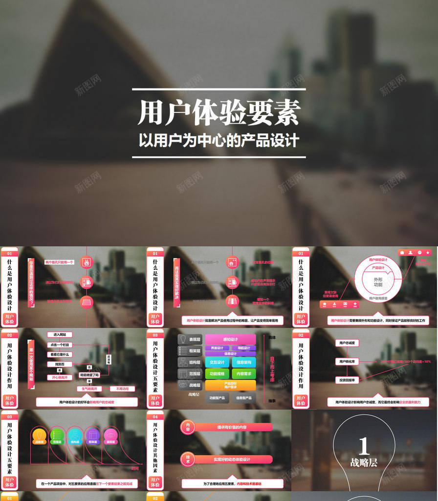 清新简约大气产品发布宣传PPT模板_新图网 https://ixintu.com 产品设计 发布 大气 宣传 清新 简约