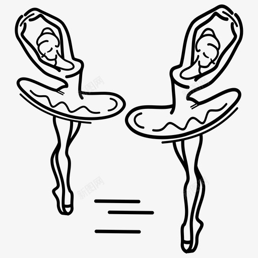 芭蕾中的女人艺术的芭蕾舞的图标svg_新图网 https://ixintu.com 戏剧的 舞蹈的 艺术的 芭蕾中的女人 芭蕾舞的