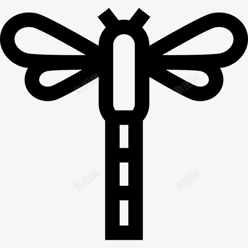 蜻蜓野生动物7直系图标svg_新图网 https://ixintu.com 直系 蜻蜓 野生动物7