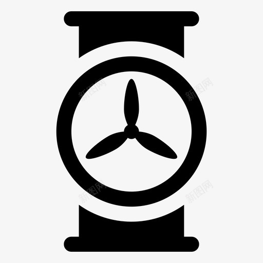 壁式风扇电风扇抽出式风扇图标svg_新图网 https://ixintu.com 壁式风扇 壁挂式支架 安装式风扇 抽出式风扇 电风扇 通风和冷却字形图标