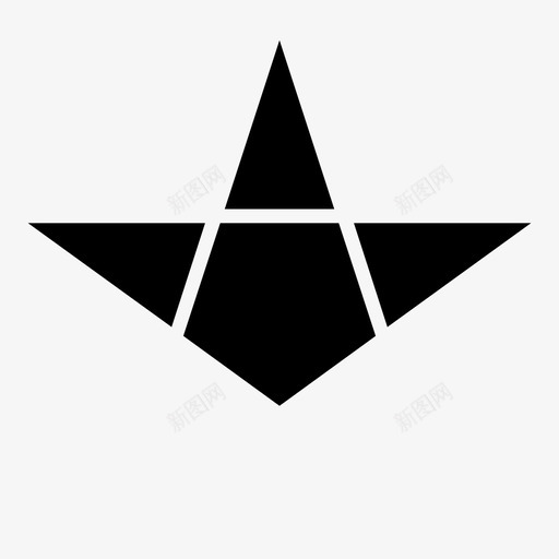 三计数五角星图标svg_新图网 https://ixintu.com 三 五角星 星 星点计数 点数 等级 计数