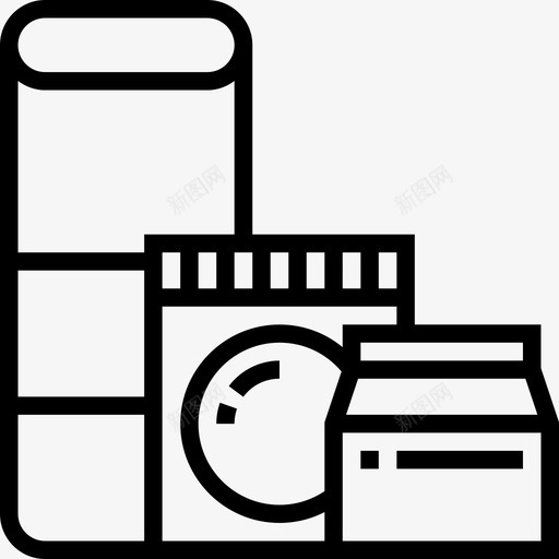 杂货店超市17直营图标svg_新图网 https://ixintu.com 杂货店 直营 超市17