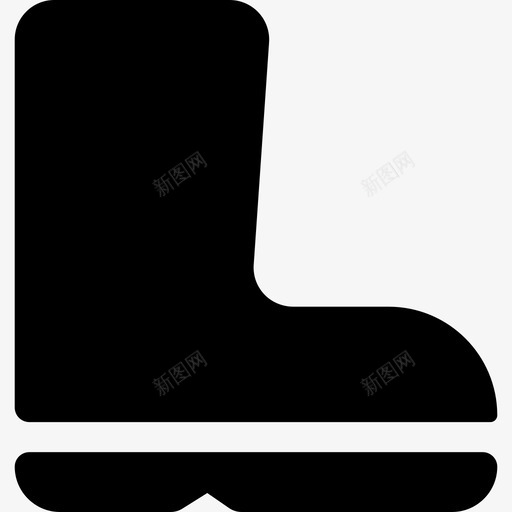 靴子秋装2填充图标svg_新图网 https://ixintu.com 填充 秋装2 靴子