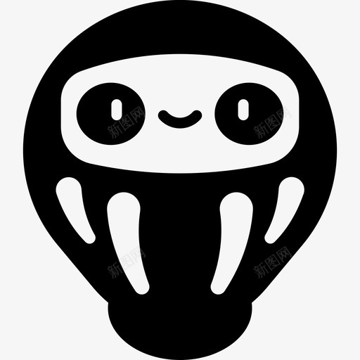 戏剧娃娃日本图标svg_新图网 https://ixintu.com 传统 娃娃 戏剧 日本 禅