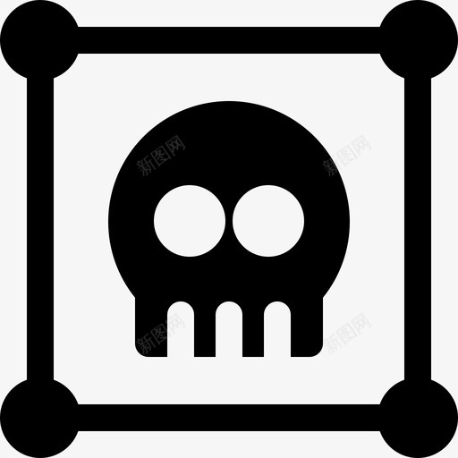 骷髅网络犯罪11装满了图标svg_新图网 https://ixintu.com 网络犯罪11 装满了 骷髅