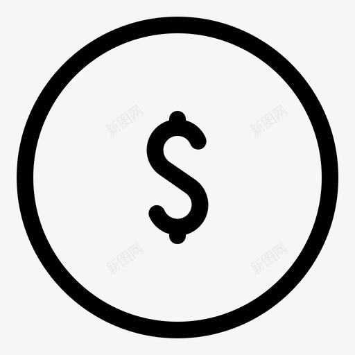 美元硬币兑换金融图标svg_新图网 https://ixintu.com 付款 兑换 商店付款 美元硬币 金融