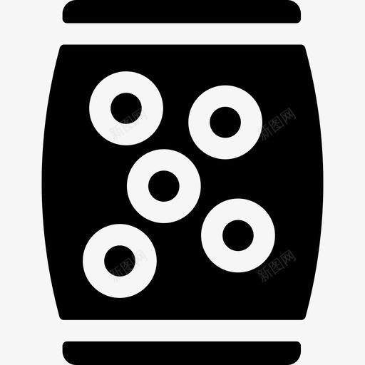 球彩弹9填充图标svg_新图网 https://ixintu.com 填充 彩弹9 球