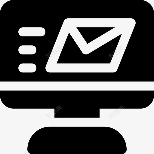 电子邮件邮局10已填充图标svg_新图网 https://ixintu.com 已填充 电子邮件 邮局10