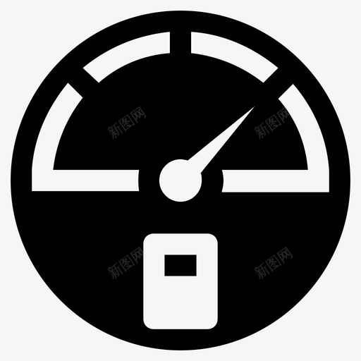 工业压力表油压表里程表图标svg_新图网 https://ixintu.com 工业压力表 油压表 里程表