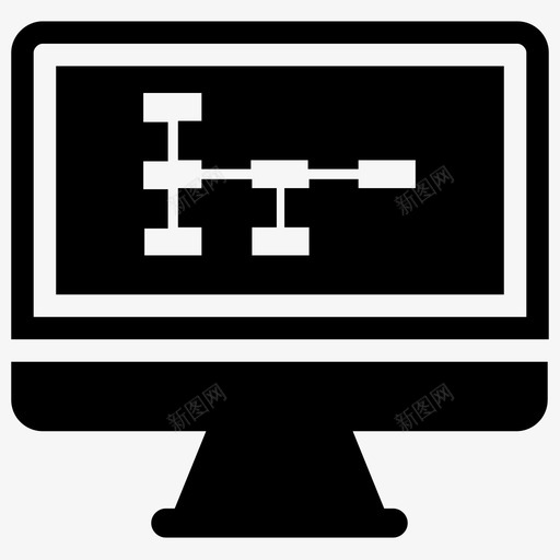 在线信息图计算机基因工程图标svg_新图网 https://ixintu.com 化学信息图 在线信息图 基因工程 科学字形图标 网络信息图 计算机