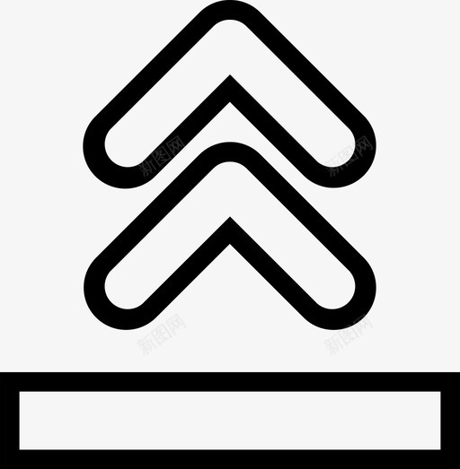 传送快速转发图标svg_新图网 https://ixintu.com 上传 上箭头 传送 发送 快速 转发