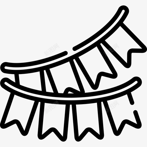 花环新年11直系图标svg_新图网 https://ixintu.com 新年11 直系 花环