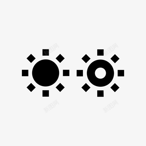 灯车头灯图标svg_新图网 https://ixintu.com 头灯 手电筒 灯 电话 车