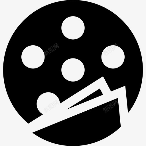 饼干带走8块装满图标svg_新图网 https://ixintu.com 带走8块 装满 饼干