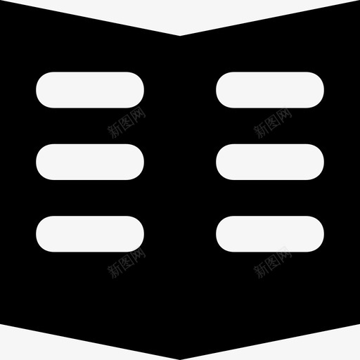 开卷学校教育2本扎实图标svg_新图网 https://ixintu.com 学校教育2本 开卷 扎实