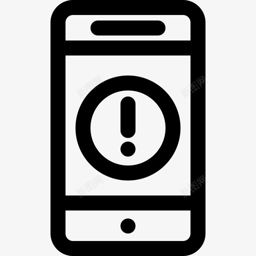 智能手机网络犯罪10线性图标svg_新图网 https://ixintu.com 智能手机 线性 网络犯罪10