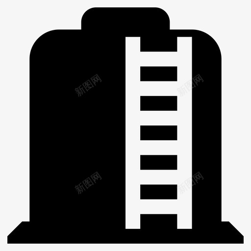 储罐化学品储罐液体容器图标svg_新图网 https://ixintu.com 储水罐 储罐 化学品储罐 液体容器 炼油厂 石油行业标志符号
