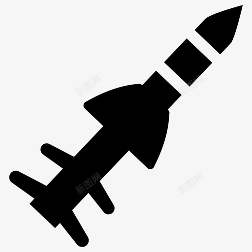 火箭推进榴弹发射器导弹发射器图标svg_新图网 https://ixintu.com 兵役铭文图标 导弹发射器 榴弹发射器 火箭发射器 火箭推进 火箭推进火箭筒