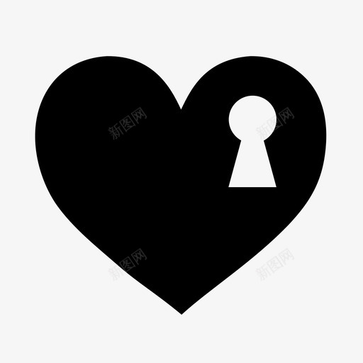 暗恋心情人图标svg_新图网 https://ixintu.com 心 性 情人 暗恋