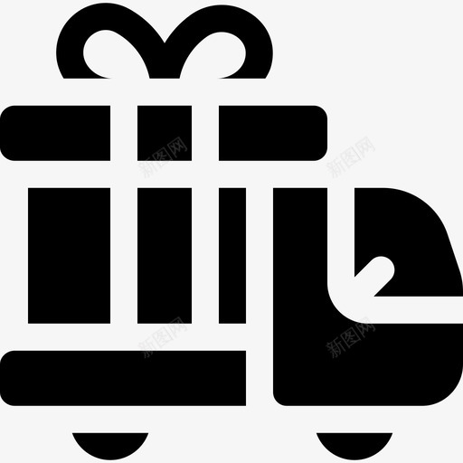 送货车黑色星期五20装满图标svg_新图网 https://ixintu.com 装满 送货车 黑色星期五20