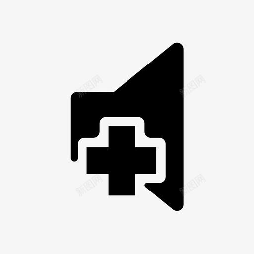 音量音频媒体播放器图标svg_新图网 https://ixintu.com 声音 媒体播放器 音乐 音量 音频