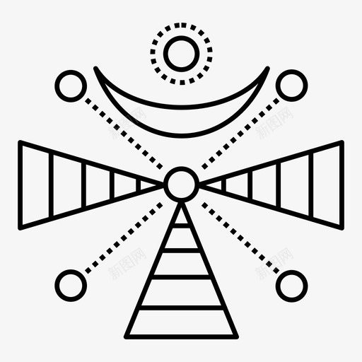 神圣几何商业标志标签图标svg_新图网 https://ixintu.com 哲学 商业标志 最小几何图形集 标签 神圣几何 符号