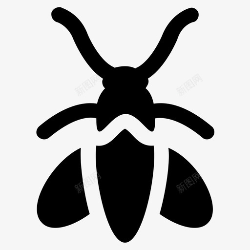家蝇毛毛虫飞虫图标svg_新图网 https://ixintu.com 害虫 害虫控制雕文图标 家蝇 毛毛虫 飞虫