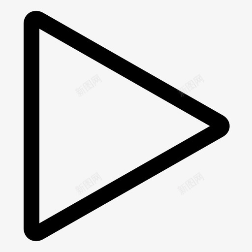播放按钮媒体播放器mp3图标svg_新图网 https://ixintu.com mp3 媒体播放器 播放按钮 音乐 音乐媒体播放器 音乐播放器