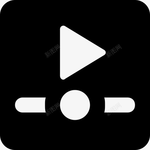 视频播放器搜索引擎优化和数字营销扎实图标svg_新图网 https://ixintu.com 扎实 搜索引擎优化和数字营销 视频播放器