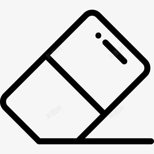 橡皮擦照片编辑工具8线性图标svg_新图网 https://ixintu.com 橡皮擦 照片编辑工具8 线性