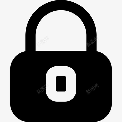 挂锁必需品13填充图标svg_新图网 https://ixintu.com 填充 必需品13 挂锁