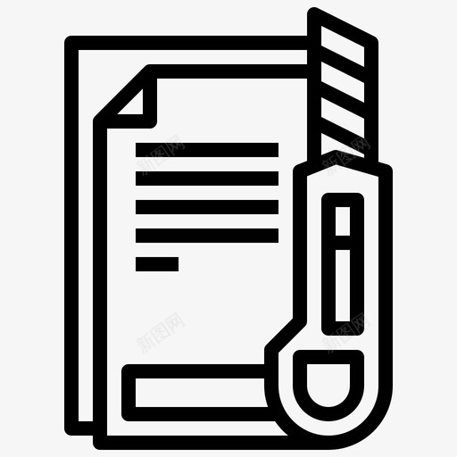 刀具刀片木工图标svg_新图网 https://ixintu.com 刀具 刀片 切割 木工 设计工具