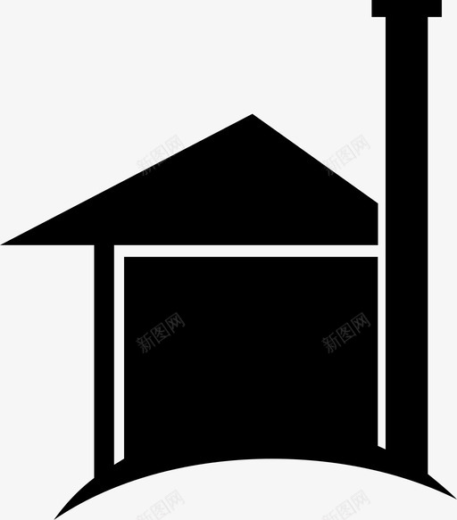 住宅建筑地产图标svg_新图网 https://ixintu.com 住宅 地产 建筑 房屋