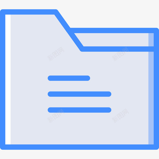 文件夹essentials14蓝色图标svg_新图网 https://ixintu.com essentials14 文件夹 蓝色