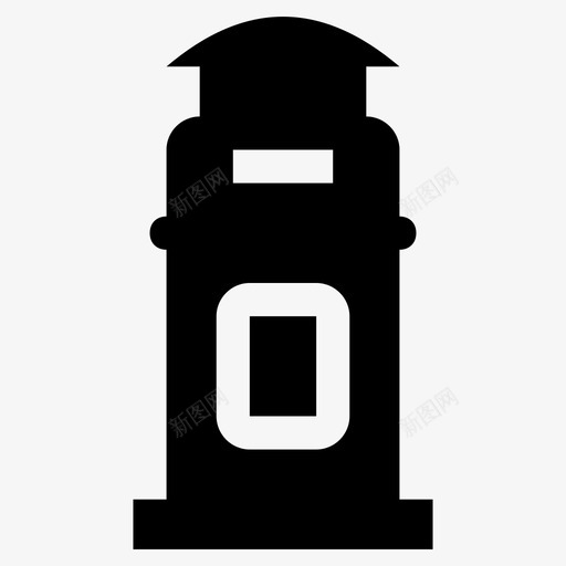 信箱门柱邮政信箱图标svg_新图网 https://ixintu.com 伦敦字形图标 信箱 邮政信箱 门柱