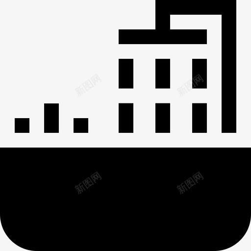 浴缸床和早餐5满图标svg_新图网 https://ixintu.com 床和早餐5 浴缸 满