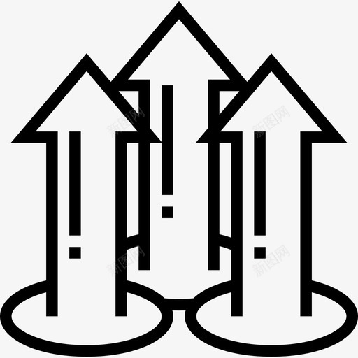利润团队合作11直线图标svg_新图网 https://ixintu.com 利润 团队合作11 直线