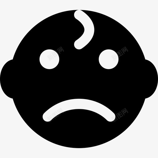 宝贝表情3填充图标svg_新图网 https://ixintu.com 填充 宝贝 表情3