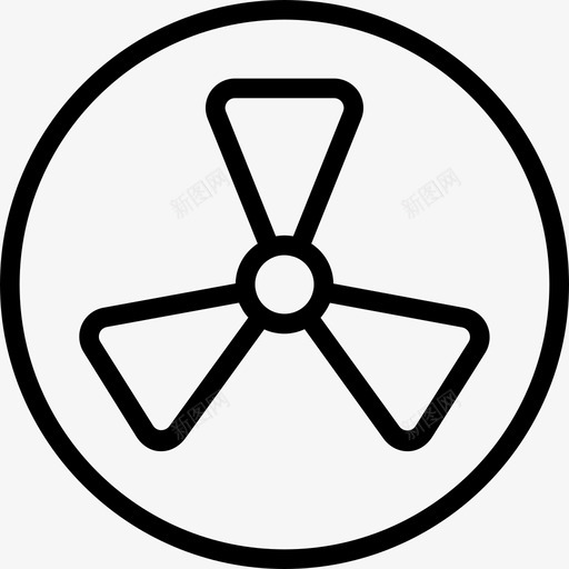 核生态学70线性图标svg_新图网 https://ixintu.com 核 生态学70 线性