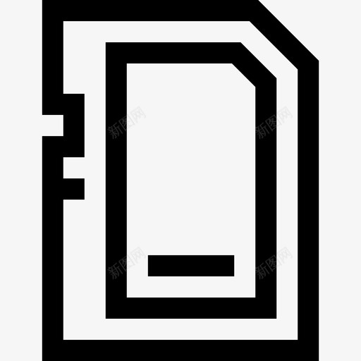 存储卡视频和摄像机4线性图标svg_新图网 https://ixintu.com 存储卡 线性 视频和摄像机4