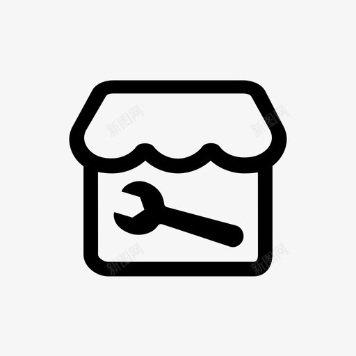 门店-qsh-01svg_新图网 https://ixintu.com 门店-qsh-01