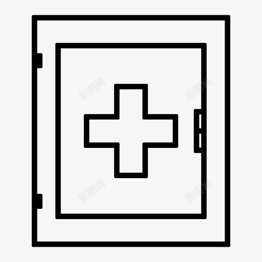医疗箱护理急救图标svg_新图网 https://ixintu.com 健康大纲 医疗箱 医院 急救 护理 治疗 药箱