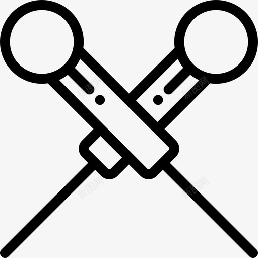 针灸理疗8线状图标svg_新图网 https://ixintu.com 理疗8 线状 针灸